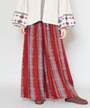 Pantalon large à motif Navajo