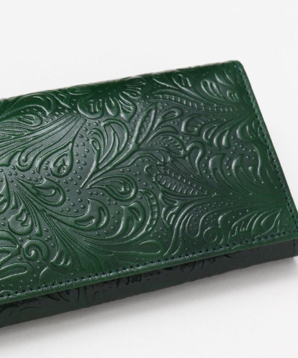 Goat Leather Long Wallet