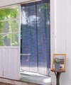 NOREN-Vorhang mit Blockdruck