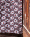 ブロックプリントカーテン 178×105cm