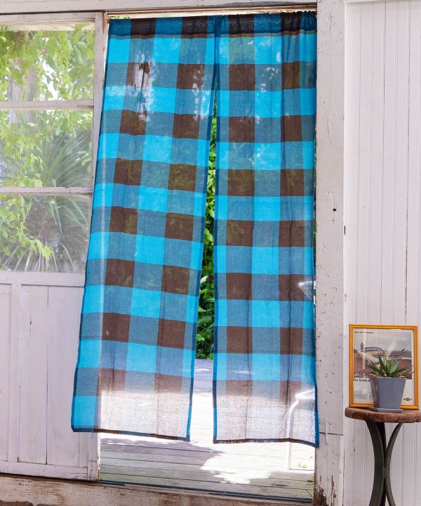 Buffalo Check NOREN Curtain