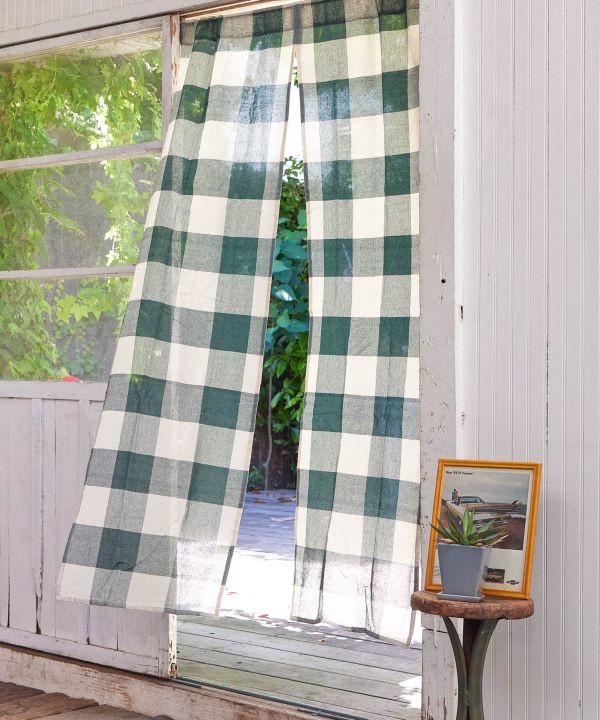 Buffalo Check NOREN Curtain