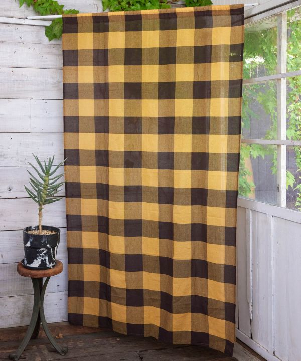Buffalo Check Curtain
