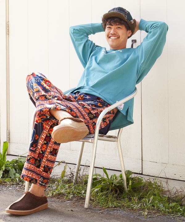 Amina x grn x 謝甜記貮号店 Flocky Long Sleeve Tee