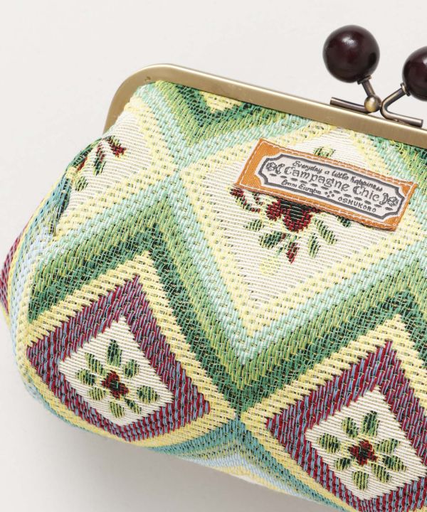 Gobelin Fabric GAMAGUCHI Pouch