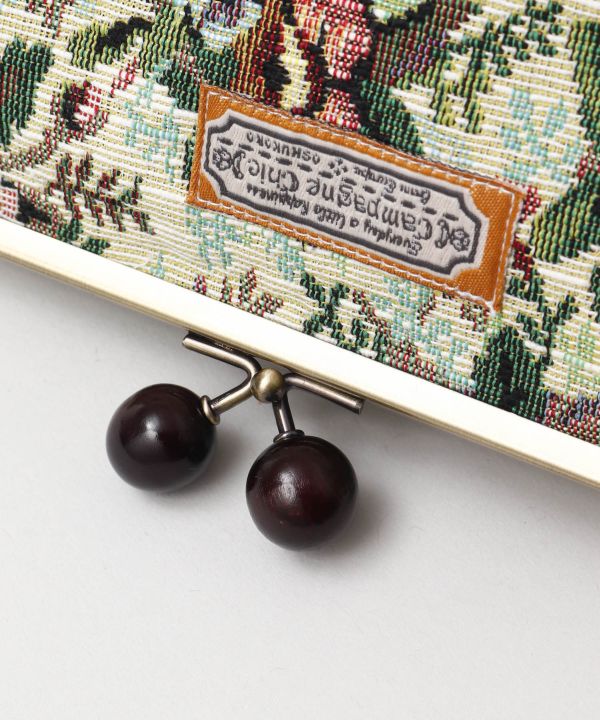Gobelin Fabric GAMAGUCHI Pouch