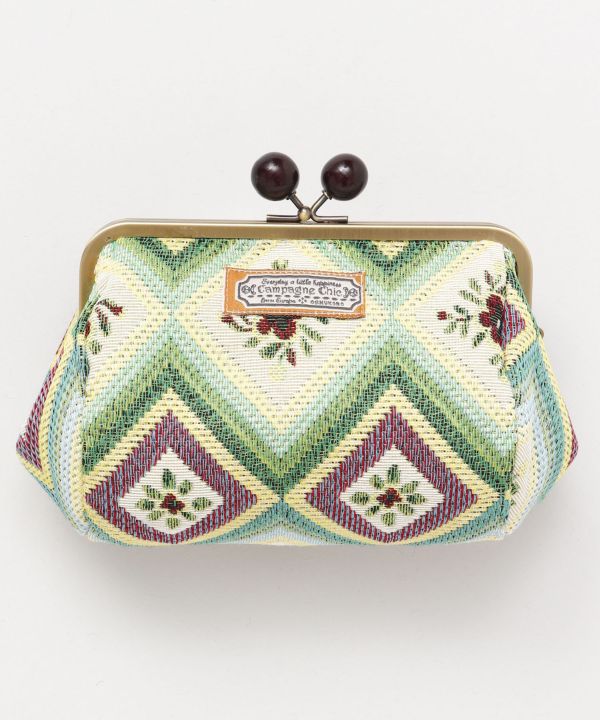 Gobelin Fabric GAMAGUCHI Pouch
