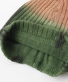 Bonnet en coton tricoté tie-dye