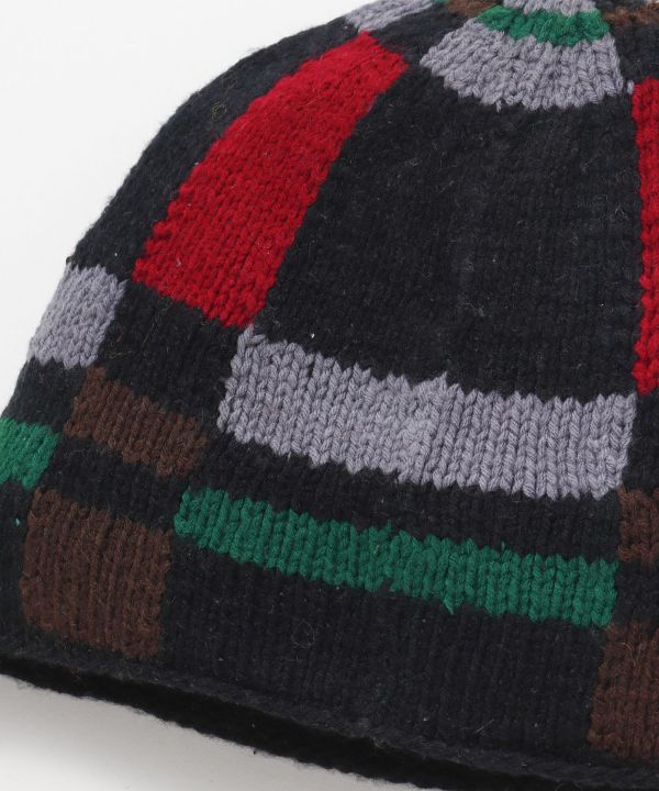 Deep Color Block Beanie