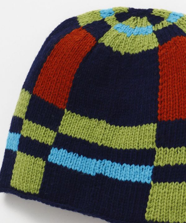 Deep Color Block Beanie