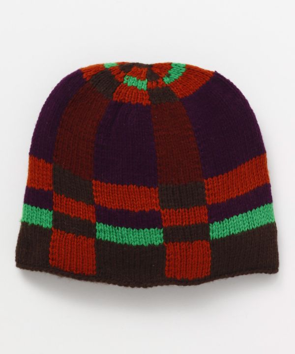 Deep Color Block Beanie