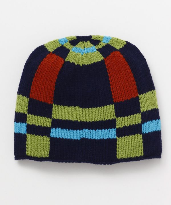 Deep Color Block Beanie