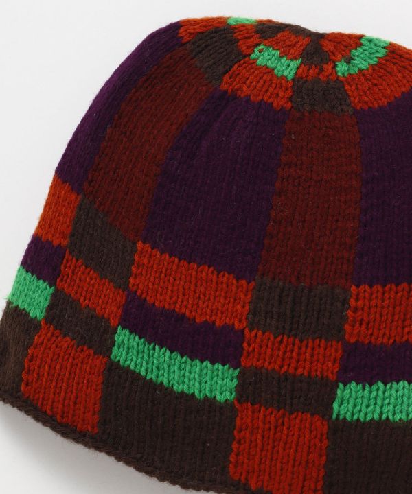 Deep Color Block Beanie