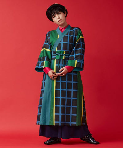 TAMAO SHIGEMUNE x KAYA Pakaian Kimono Moden