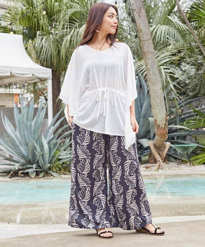 Maomao Sheer Poncho Top