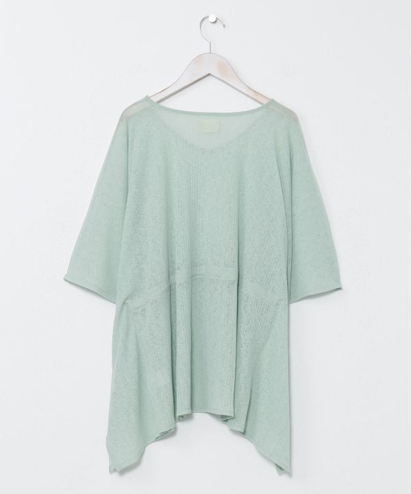 Maomao Sheer Poncho Top