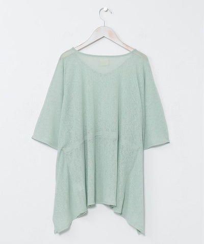 Maomao Sheer Poncho Top
