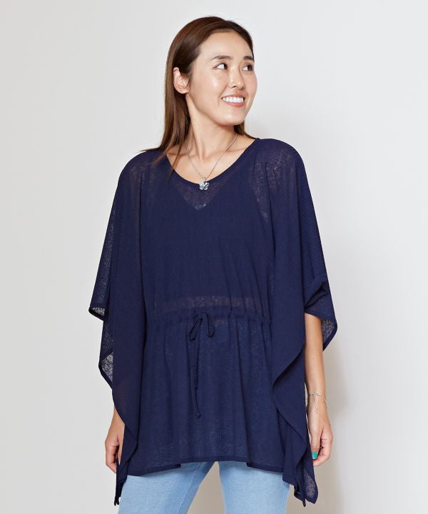 Maomao Sheer Poncho Top