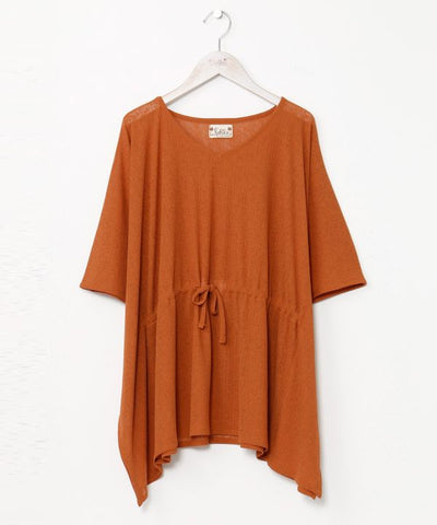 Maomao Sheer Poncho Top