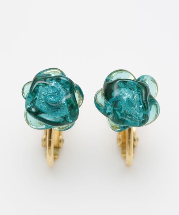 UME Glass Clip Earrings