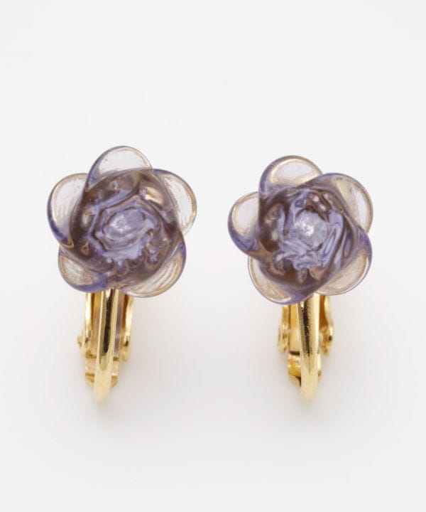 UME Glass Clip Earrings