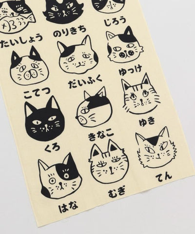TENUGUI Towel - NEKO-NO-NAMAE