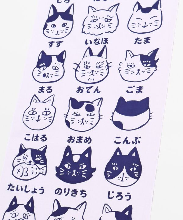 TENUGUI Towel - NEKO-NO-NAMAE