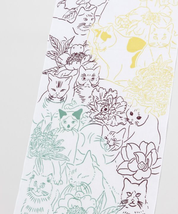 TENUGUI Towel - NEKO-TO-HANA