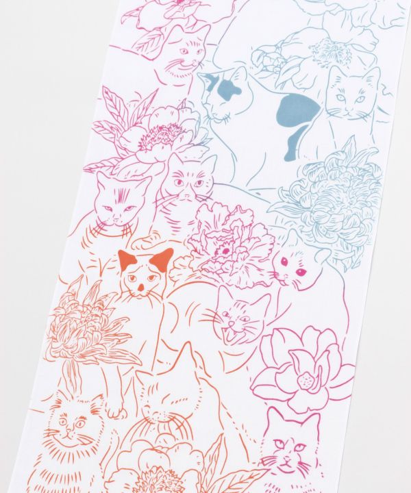 TENUGUI Towel - NEKO-TO-HANA