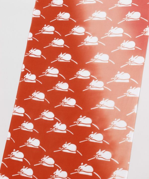 TENUGUI Towel - KOMON-GAWA NEZUMI
