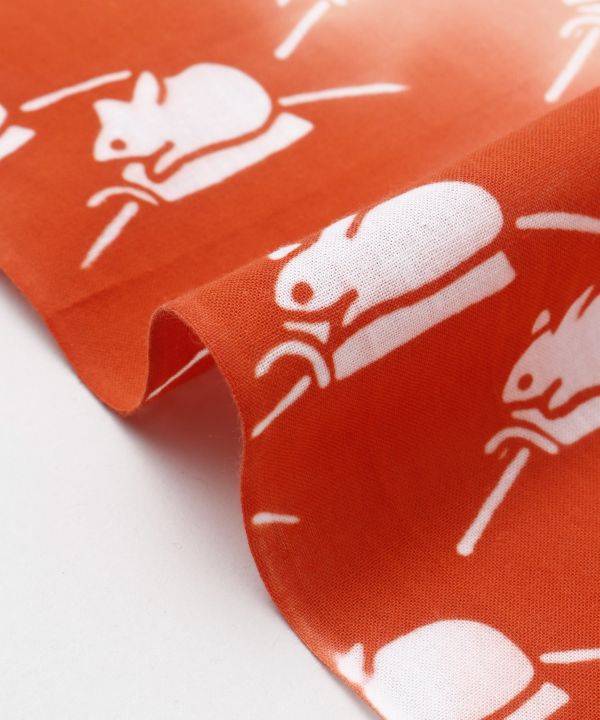 TENUGUI Towel - KOMON-GAWA NEZUMI