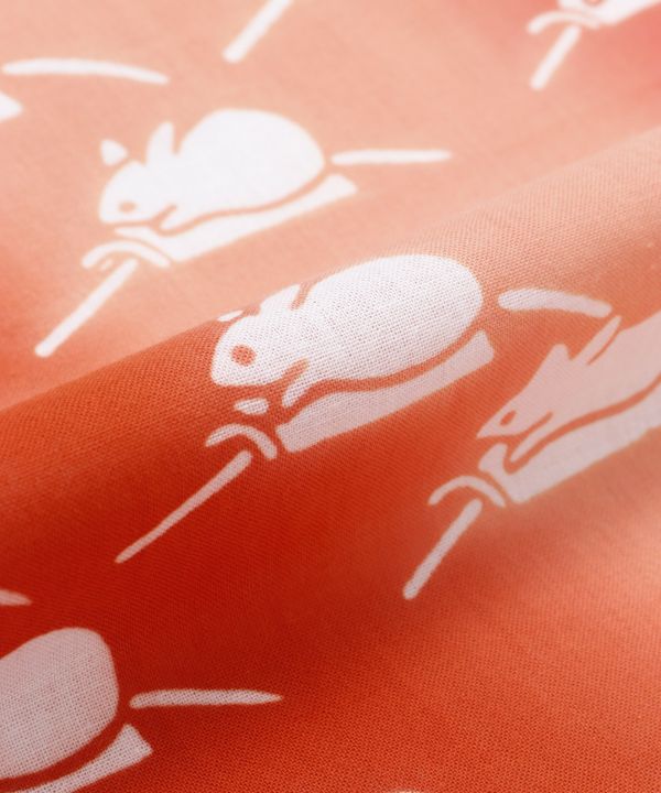TENUGUI Towel - KOMON-GAWA NEZUMI