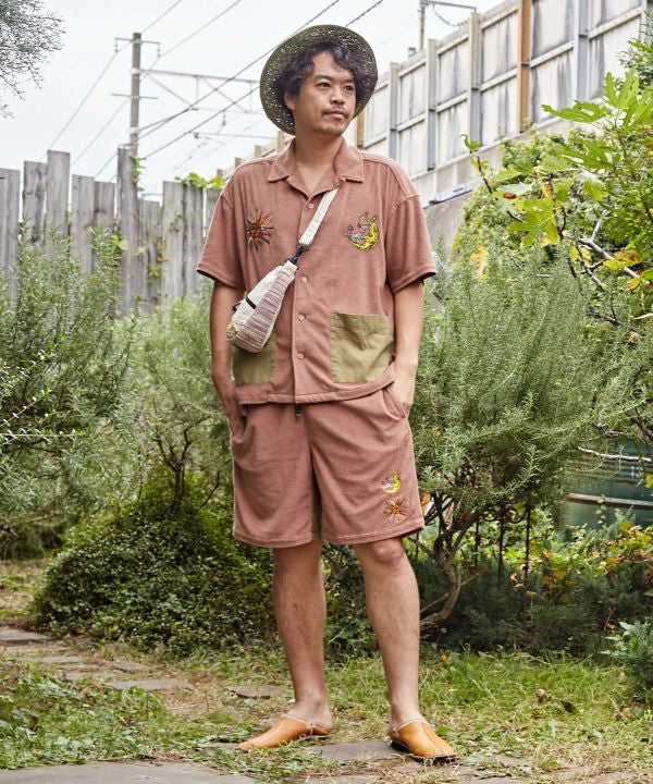 Nepalese Cotton Minimal Shoulder Bag