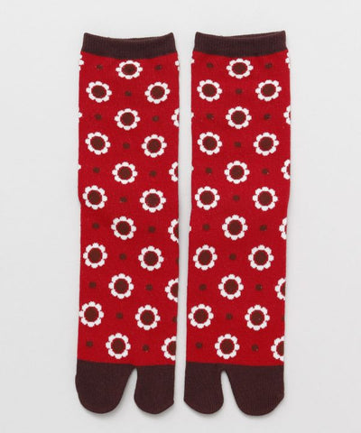 TABI Socks - Anemone Retro 23-25cm