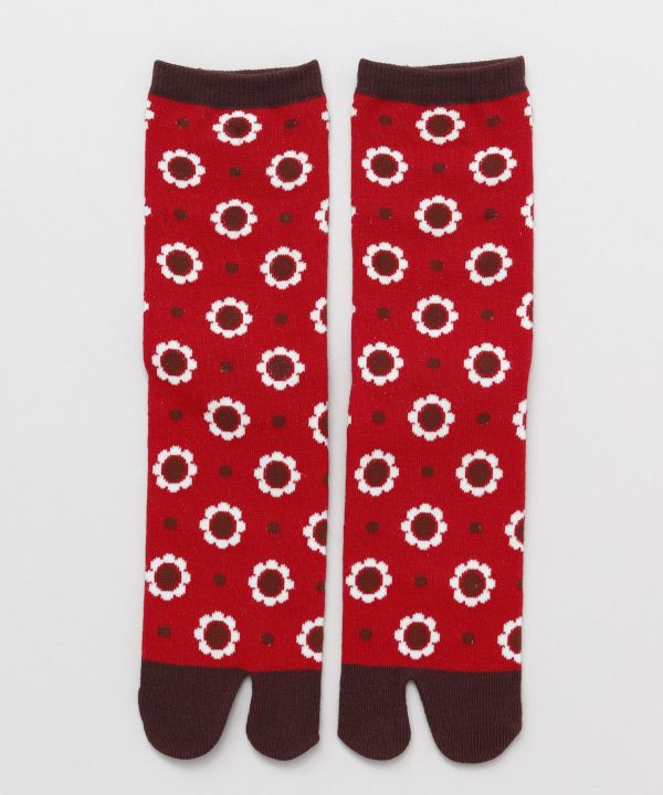 TABI Socks - Anemone Retro 23-25cm