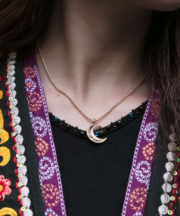 Moon Charm Necklace