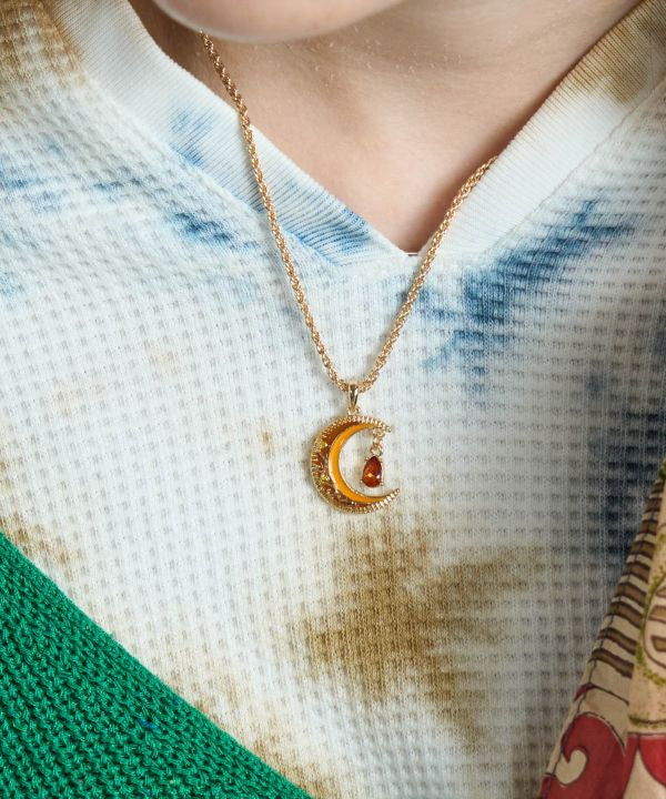 Moon Charm Necklace