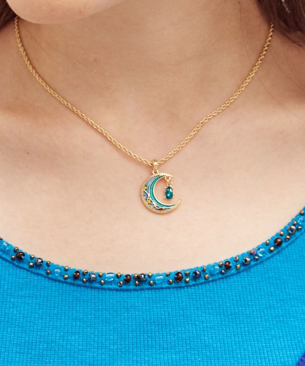 Moon Charm Necklace