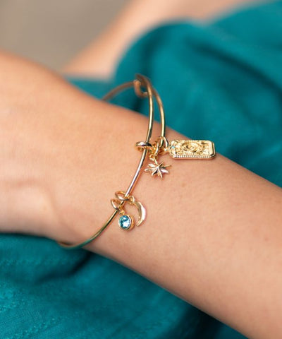 Planet Charm Bangle
