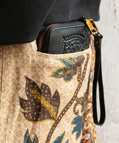 Mandala Leather Wallet Bags & Purses by AMINA - Ametsuchi