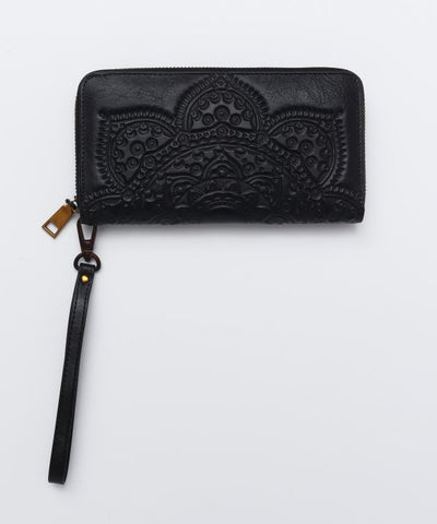 Mandala Leather Wallet