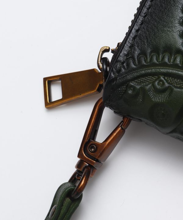 Mandala Leather Wallet Bags & Purses by AMINA - Ametsuchi