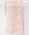 Rideau transparent motif cachemire 178 x 105 cm