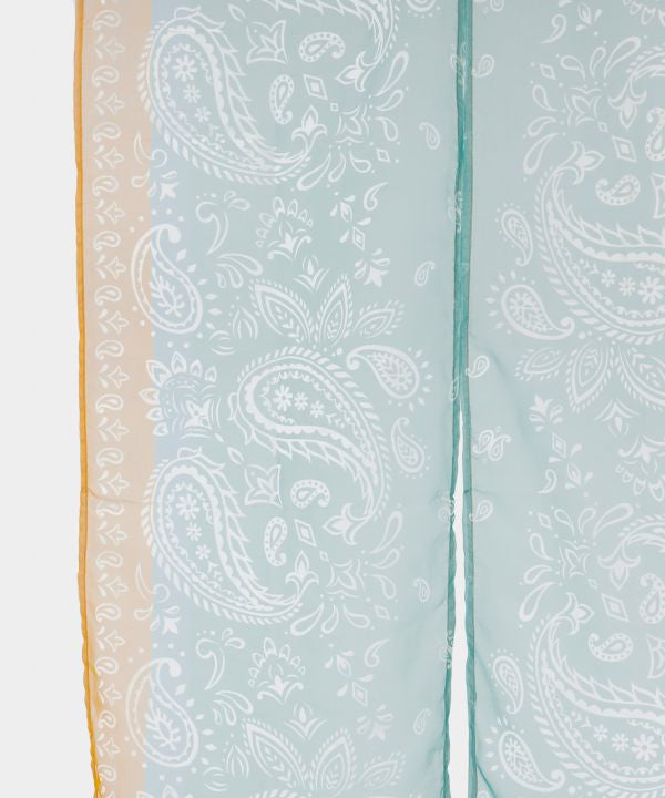 Paisley Sheer Noren Curtain