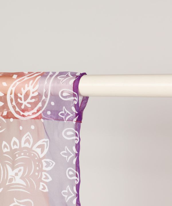 Paisley Sheer Noren Curtain