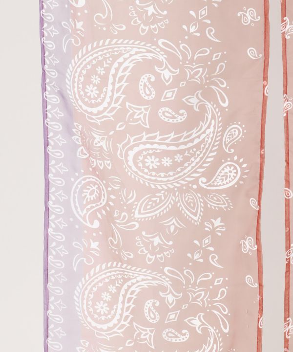 Paisley Sheer Noren Curtain