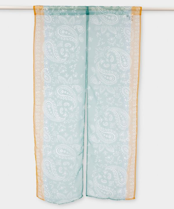 Paisley Sheer Noren Curtain