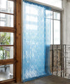 Cortina transparente ciudad azul 200 x 105 cm