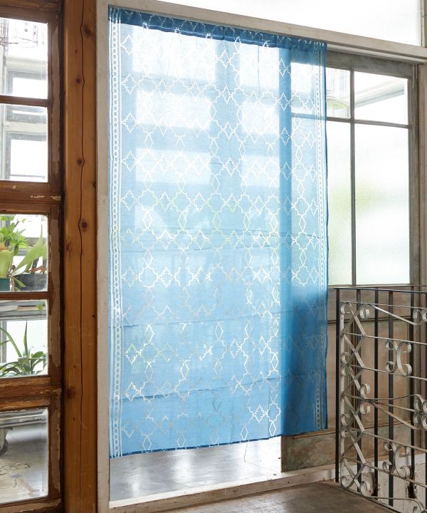 藍城紗簾 178 x 105 厘米