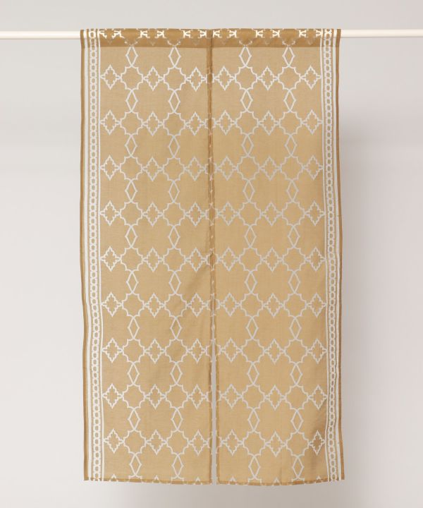 Blue City Sheer Noren Curtain